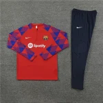 Barcelona 2023-24 Half-Zip Tracksuit