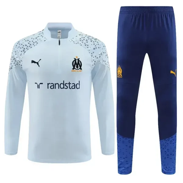 Olympique Marseille 2023-24 Half-zip Tracksuit