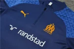 Olympique Marseille 2023-24 Half-zip Tracksuit