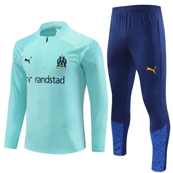 Olympique Marseille 2023-24 Half-zip Tracksuit