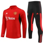 Manchester United 2023-24 Half-Zip Tracksuit