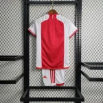 Ajax 2023/24 Home Kids Jersey And Shorts Kit