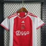 Ajax 2023/24 Home Kids Jersey And Shorts Kit