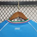 Napoli 2023/24 Home Kids Jersey And Shorts Kit