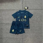 Al-Nassr 2023/24 Away Kids Jersey And Shorts Kit