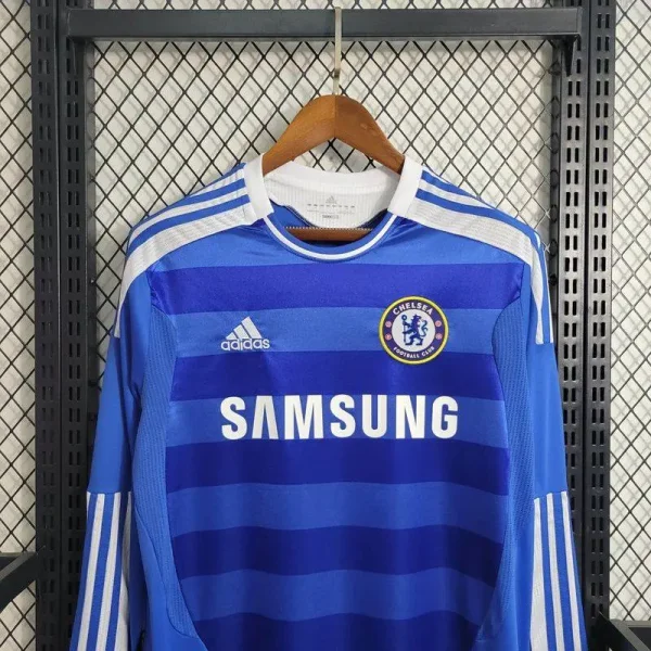 Chelsea 2011/2012 Home Long Sleeves Retro Jersey