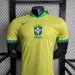 Brazil 2024/25 Home Player Version Jersey