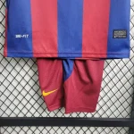 Barcelona 2010/11 Home Kids Jersey And Shorts Kit