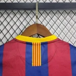 Barcelona 2010/11 Home Kids Jersey And Shorts Kit