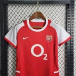 Arsenal 2002/04 Home Kids Jersey And Shorts Kit