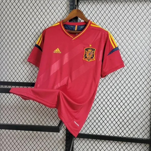 Spain 2012 Home Retro Jersey