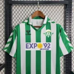 Real Betis 1988/89 Home Retro Jersey