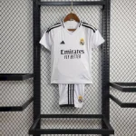 Real Madrid 2024/25 Home Kids Jersey And Shorts Kit