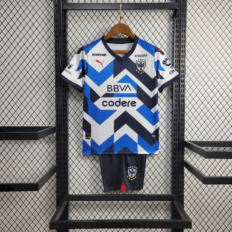 Monterrey 2023/24 Home Kids Jersey And Shorts Kit