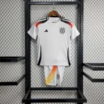 Germany 2024/25 Euro Home Kids Jersey And Shorts Kit