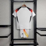 Germany 2024/25 Euro Home Kids Jersey And Shorts Kit