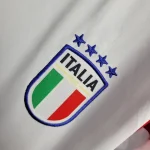 Italy 2024/25 Euro Away Kids Jersey And Shorts Kit